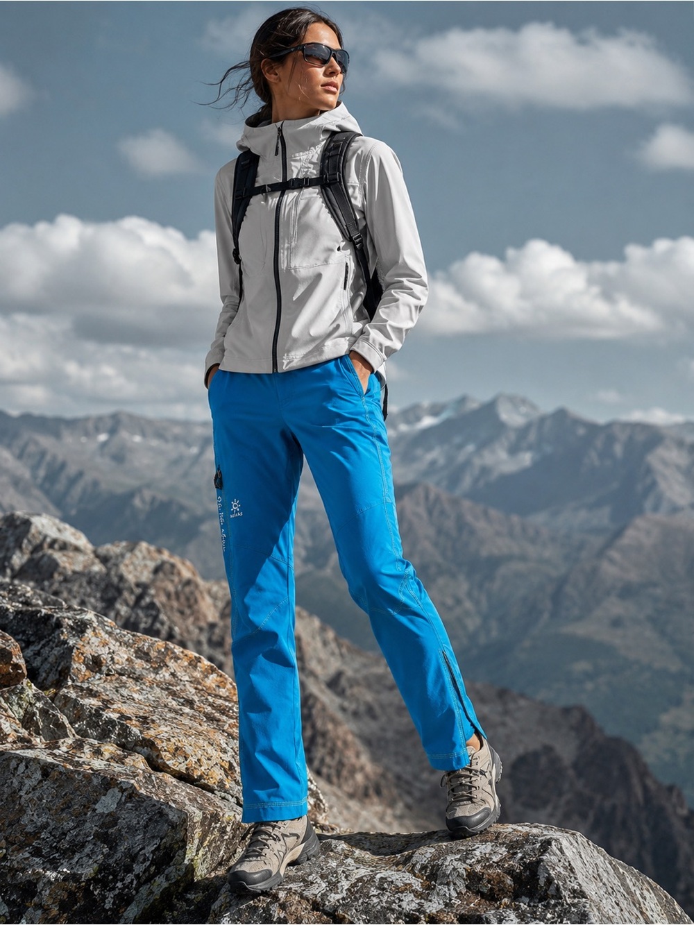 Kailas Blue Stretch Hiking Pants Women’s Small Trail Climbing Trekking Outdoor